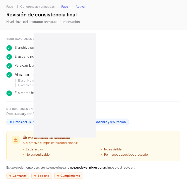 Vista de análisis Janus